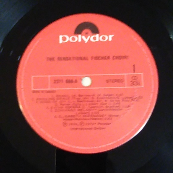 Introducing The Sensational Fischer Choir ! The Largest Choir In The World Lp - Picture 3 of 3
